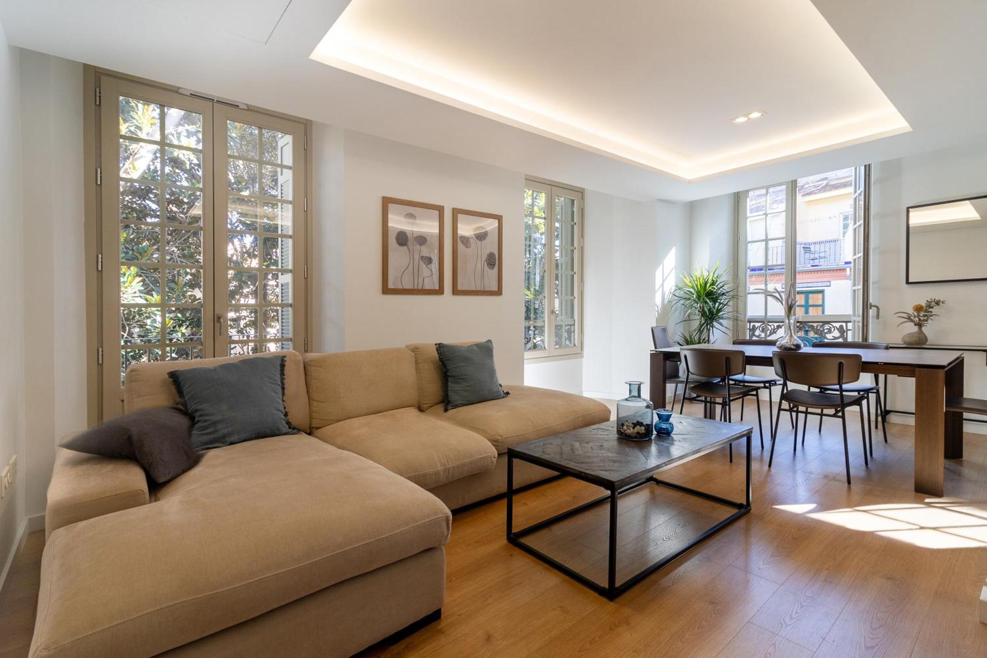 Nt Luxury Central Duplex With Terrace & Parking Málaga Exteriör bild